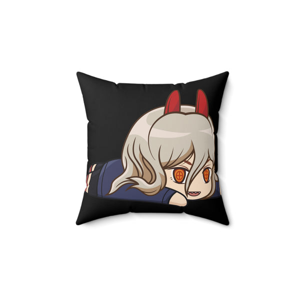 Power Blood Fiend V1 - Chibi Anime Throw Pillow