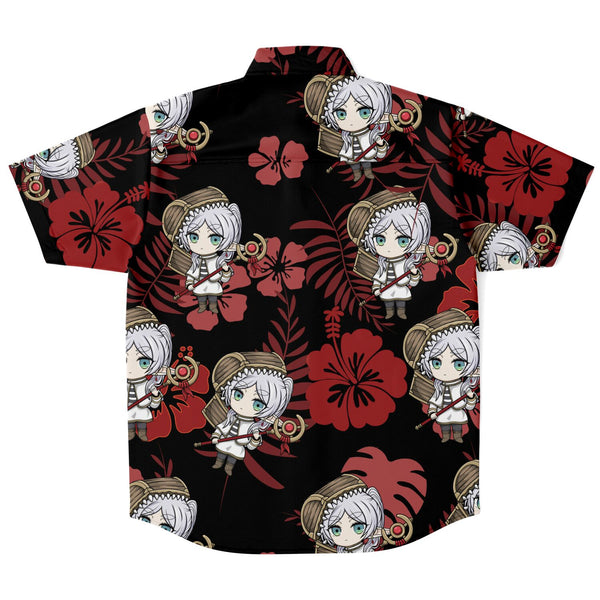 Frieren Hawaiian Shirt V1 Short Sleeve Button Down Shirt - AOP copy