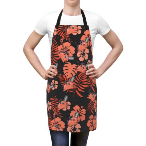 pochita hawaiian apron otaku chibi christmas holiday gifts for him and her pochita hawaiian apron otaku chibi christmas holiday gifts for him and her