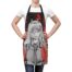 power apron kitchen anime gift v1 holiday gift for her him