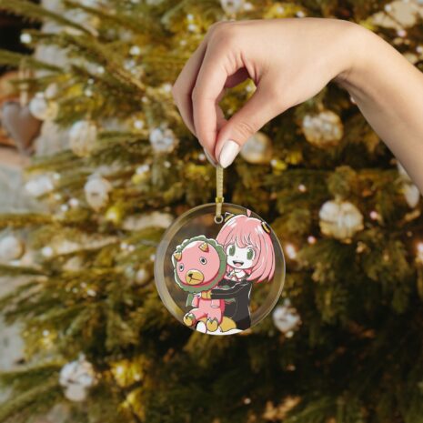 Anya-V1-Anime-Holiday-Glass-Ornaments-on-tree Anya-V1-Anime-Holiday-Glass-Ornaments-on-tree