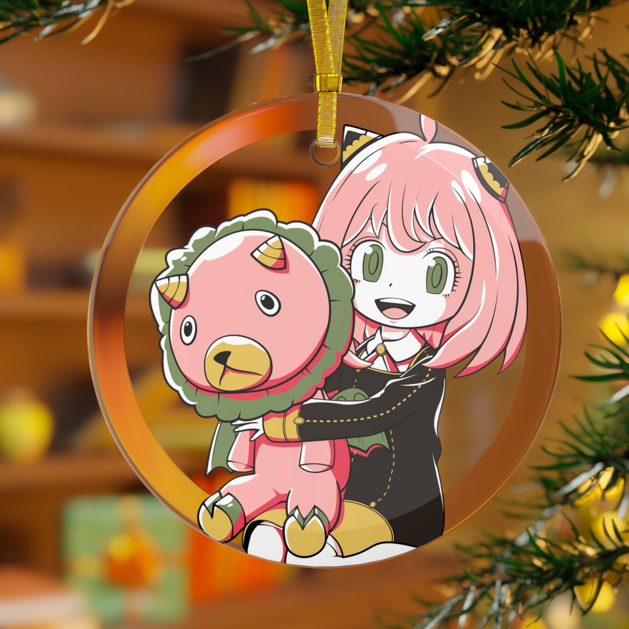 Anya - V1 - Holiday  Glass Ornaments