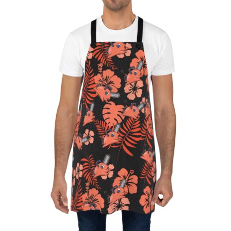 pochita hawaiian apron otaku chibi christmas holiday gifts for him and her pochita hawaiian apron otaku chibi christmas holiday gifts for him and her