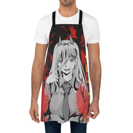 power apron kitchen anime gift v1 holiday gift for her him power apron kitchen anime gift v1 holiday gift for her him