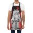 power apron kitchen anime gift v1 holiday gift for her him