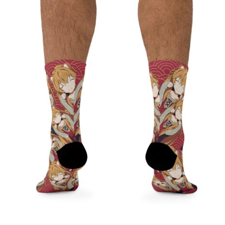tanuki anime hero socks v1 tanuki anime hero socks v1